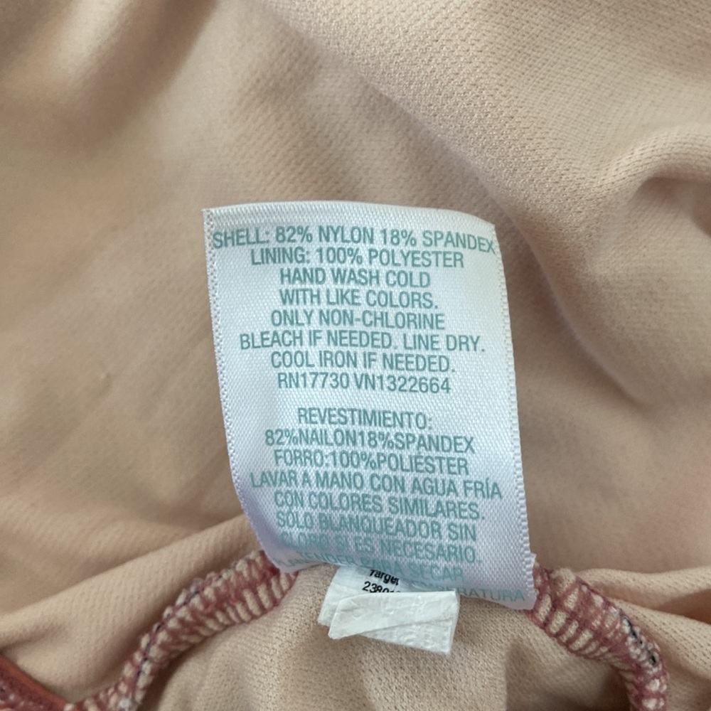 Kona Sol Criss Cross Back One Piece Bathing Suit - Picture 8 of 8